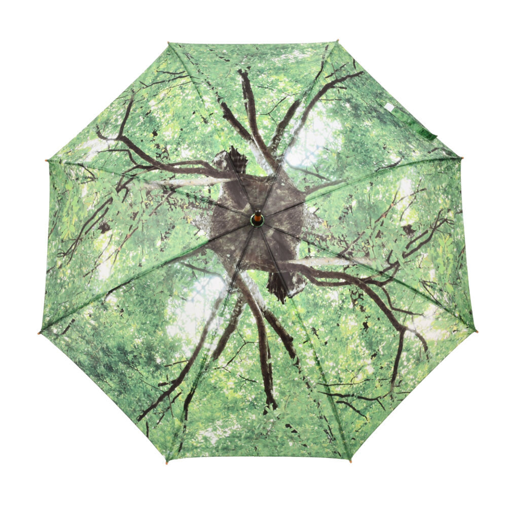 Esschert Design Umbrella Tree Canopy Polyester/Steel Sun/Rain Shade Green