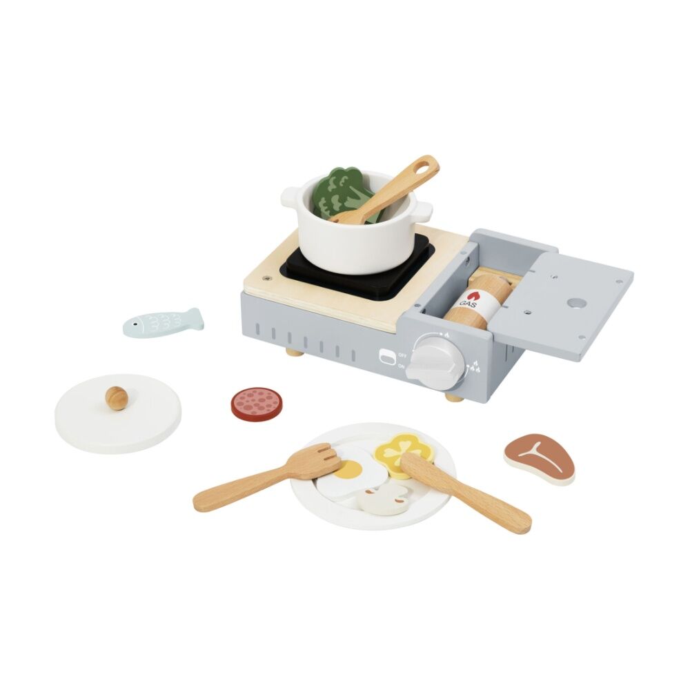 Tooky Toy Camping Stove Set Wooden Playset Children/Kids 3y+ — image 2
