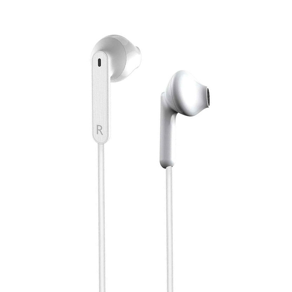 Sansai USB Type-C Stereo Audio Headset/Earphones for Pixel/Samsung/iPhone — White