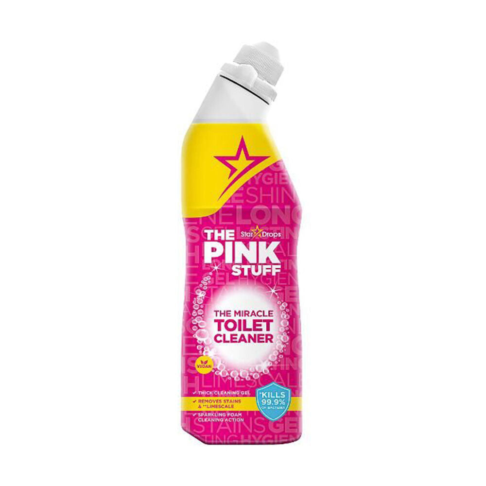 The Pink Stuff Toilet Gel Cleaner Germ Kill Fresh Scent Disinfectant 750ml
