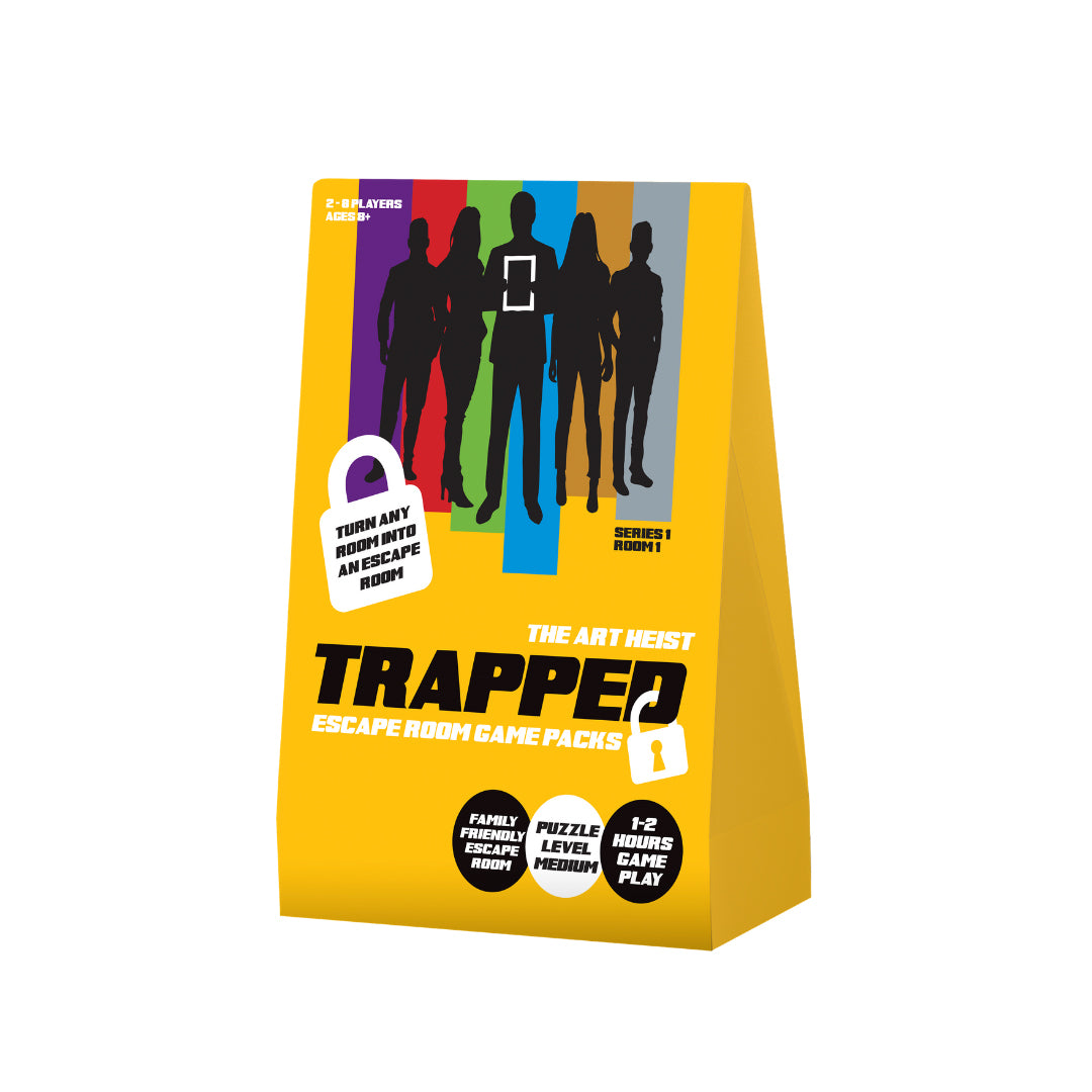 Trapped Series Rooms 1-3 Art Heist/Bank Job/Carnival Assorted Board Game 8+ — image 2