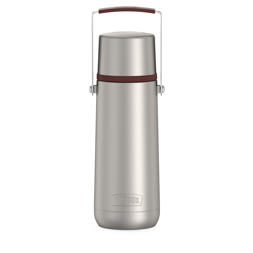 Thermos Guardian Vacuum Insulated Durable Beverage Bottle Rosewood Red 1.2L