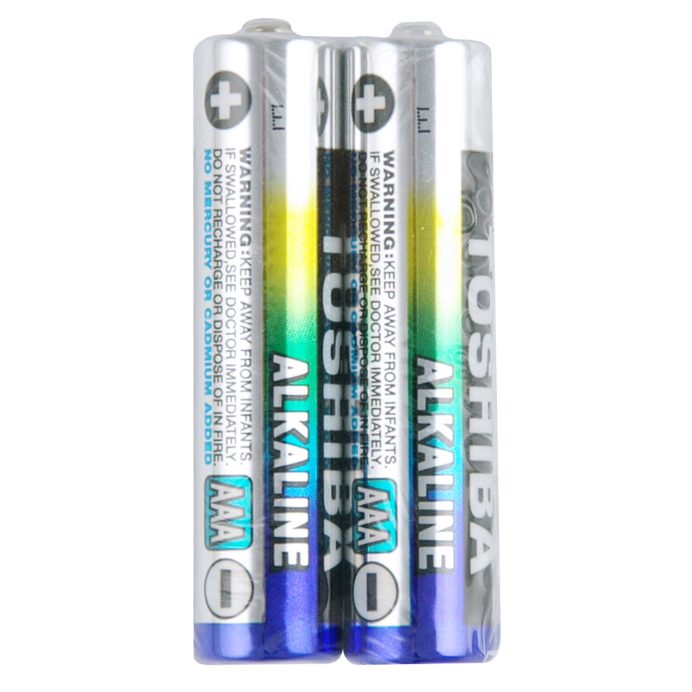 Toshiba Alkaline Shrink AAA R03 Battery Power Cylindrical Multi-Use Batteries (2 Pack) — image 2