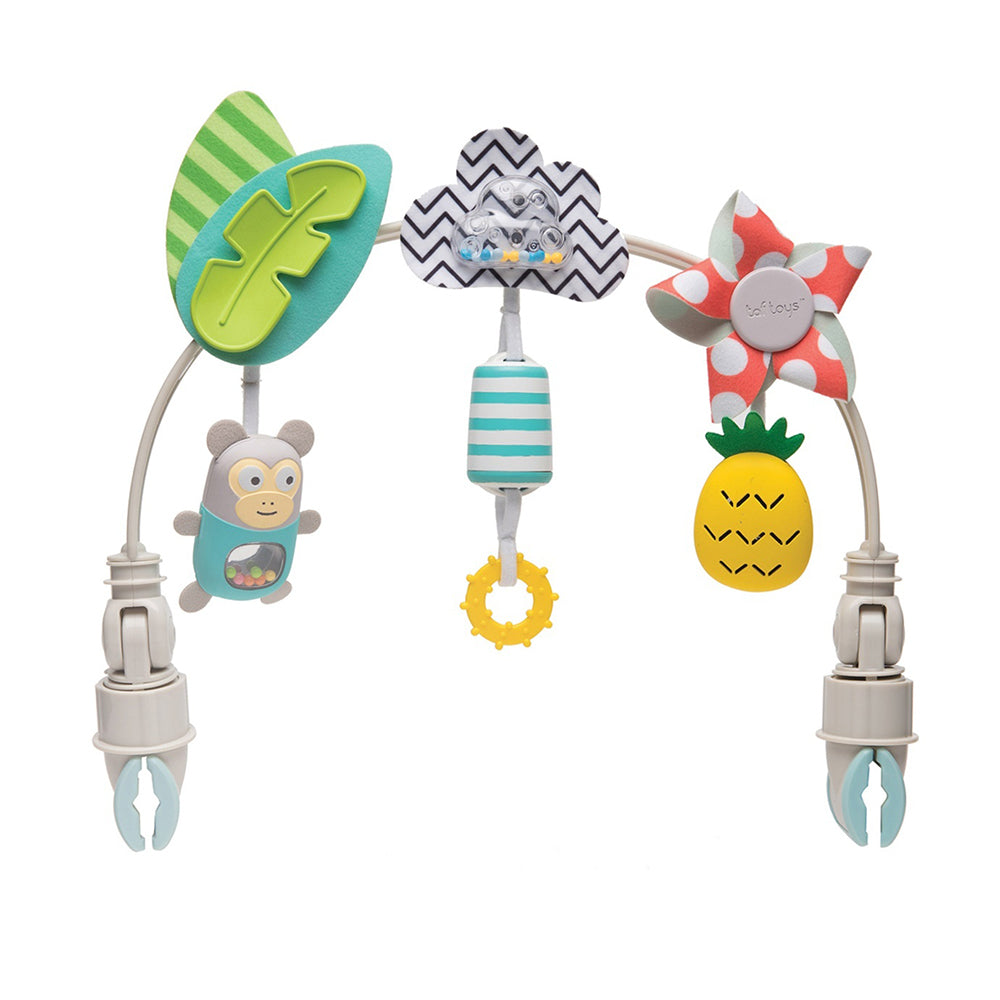 Taf Toys Tropical Orchestra Arch Baby/Infant 0m+ Hanging Toy For Prams/Strollers
