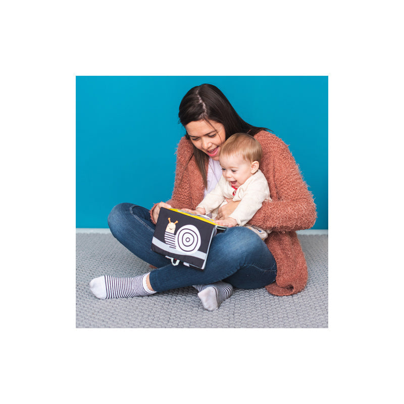 Taf Toys Double-Sided Tummy Time Baby Soft Book 0m+ Educational/Development Toy — image 4