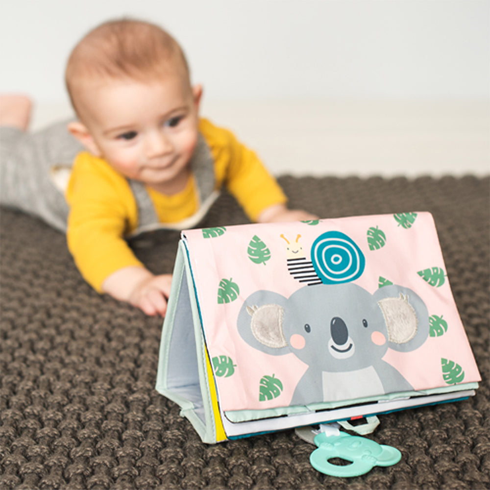 Taf Toys Double-Sided Tummy Time Baby Soft Book 0m+ Educational/Development Toy — image 3
