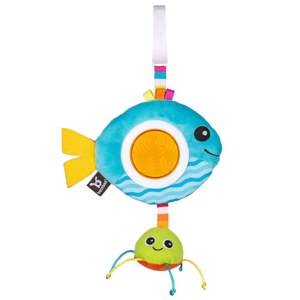 Benbat Dazzle Rattle Fish Baby/Infant 0m+ Hanging Educational Stroller Toys (2 Pack) — image 2
