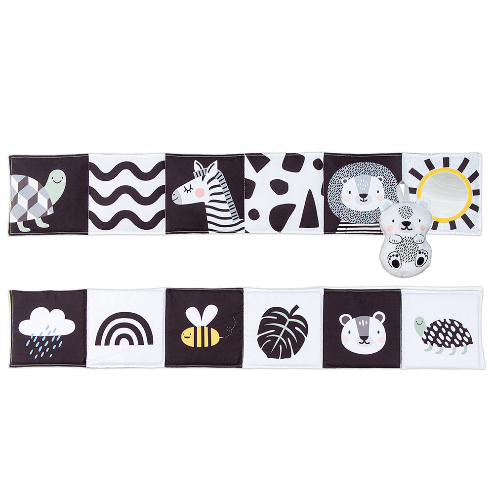 Taf Toys Savannah Black & White Educational Interactive Book Infant/Baby Toy 0m+
