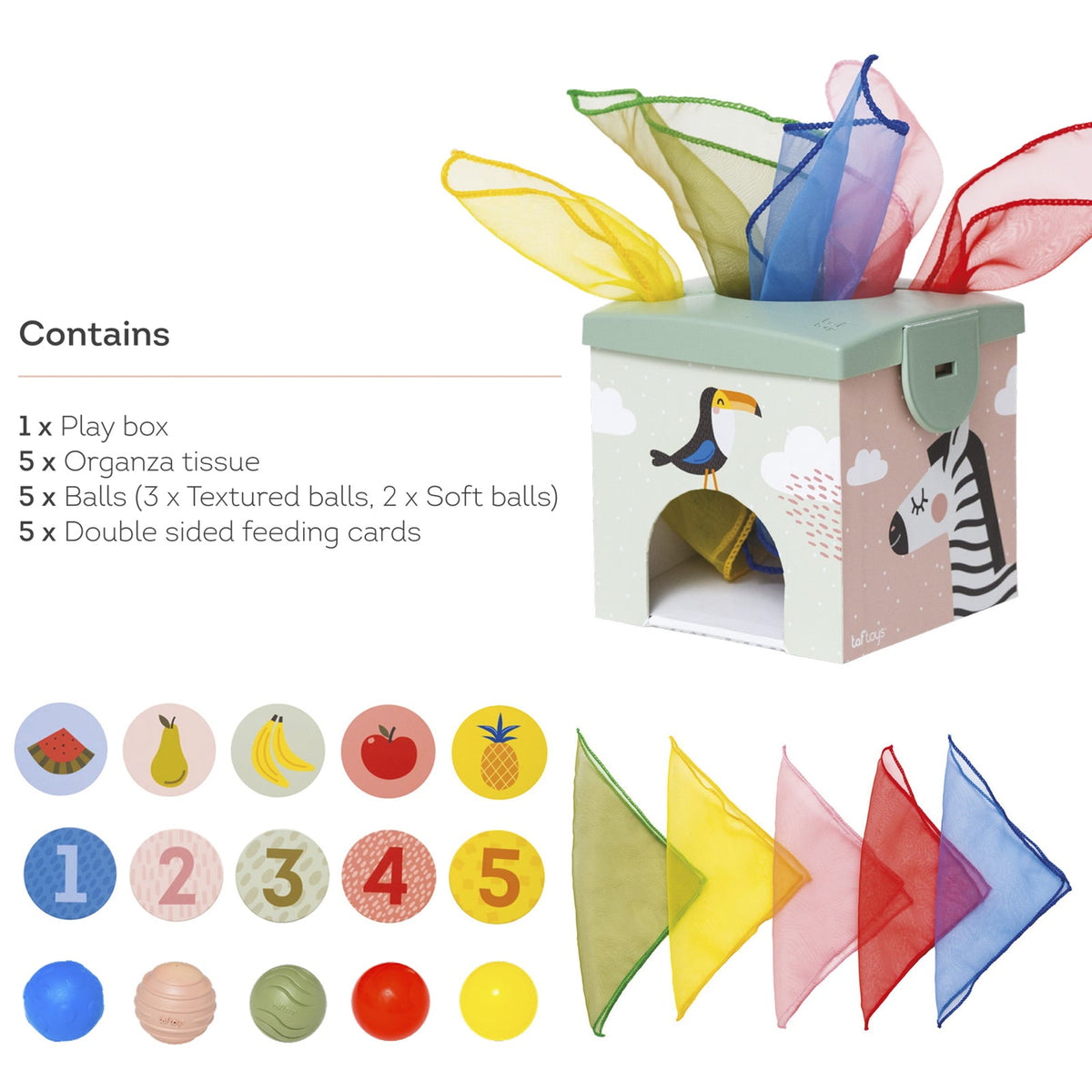 Taf Toys Magic Box Interactive Infant/Baby/Toddler Development Toy Kit 12m+ — image 5
