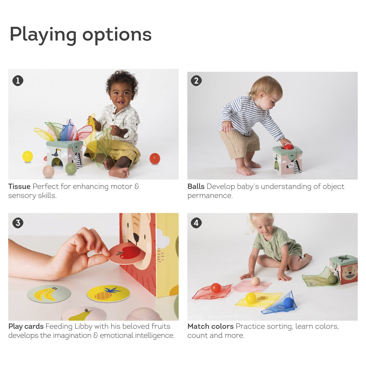 Taf Toys Magic Box Interactive Infant/Baby/Toddler Development Toy Kit 12m+ — image 4
