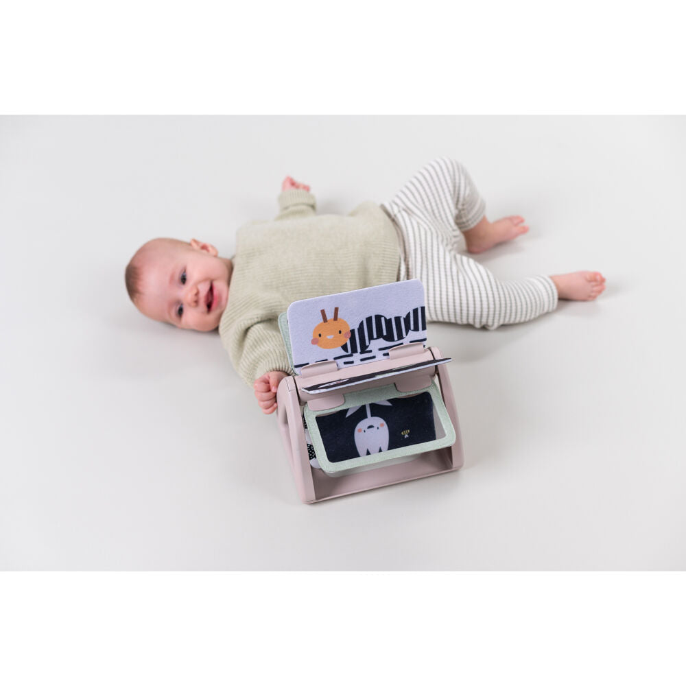 Taf Toys Black & White Spinning Baby Book Activity Toy Toddlers/Babies 0m+ — image 2