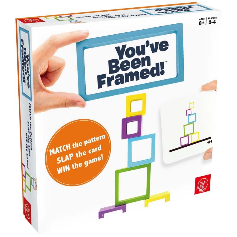 Roo Games You've Been Framed! Kids Matching Educational Fun Game Play Toy 8+