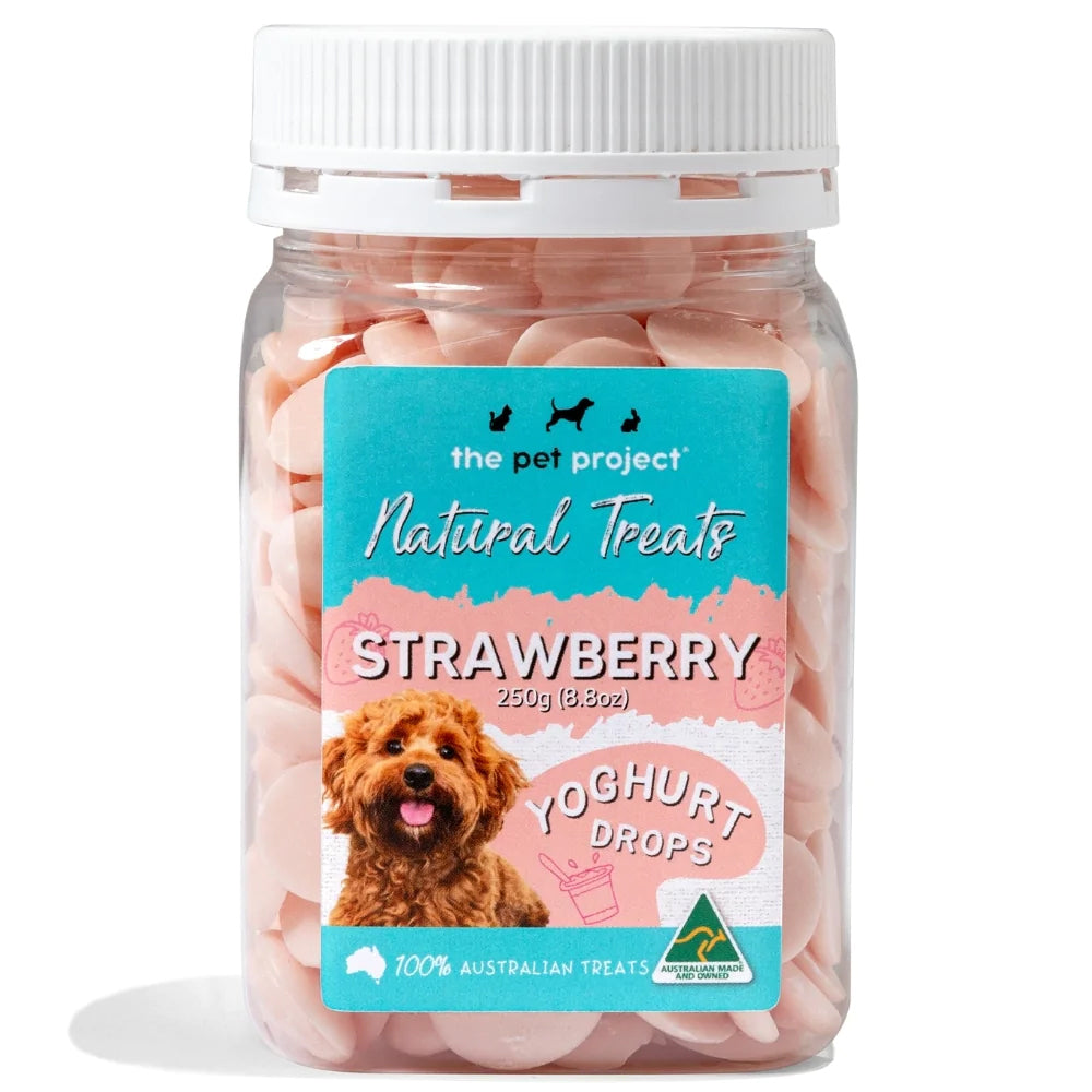 The Pet Project Yoghurt Drops Strawberry/Banana Dog/Pet Training Treats (2 Pieces) — image 2