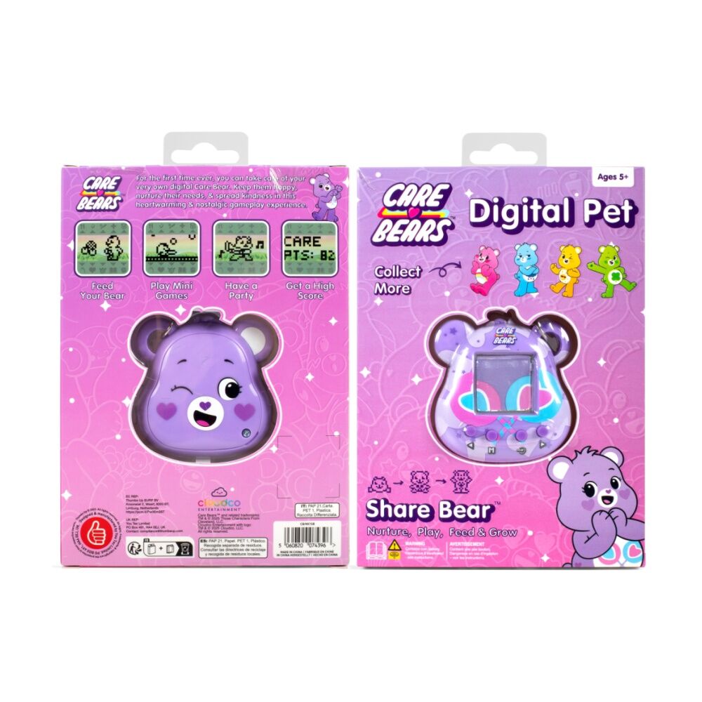 Thumbs Up! Thumbs Up Care Bears Share Bear Kea Kuma Digital Pet Interactive Kids Fun Toy — image 7