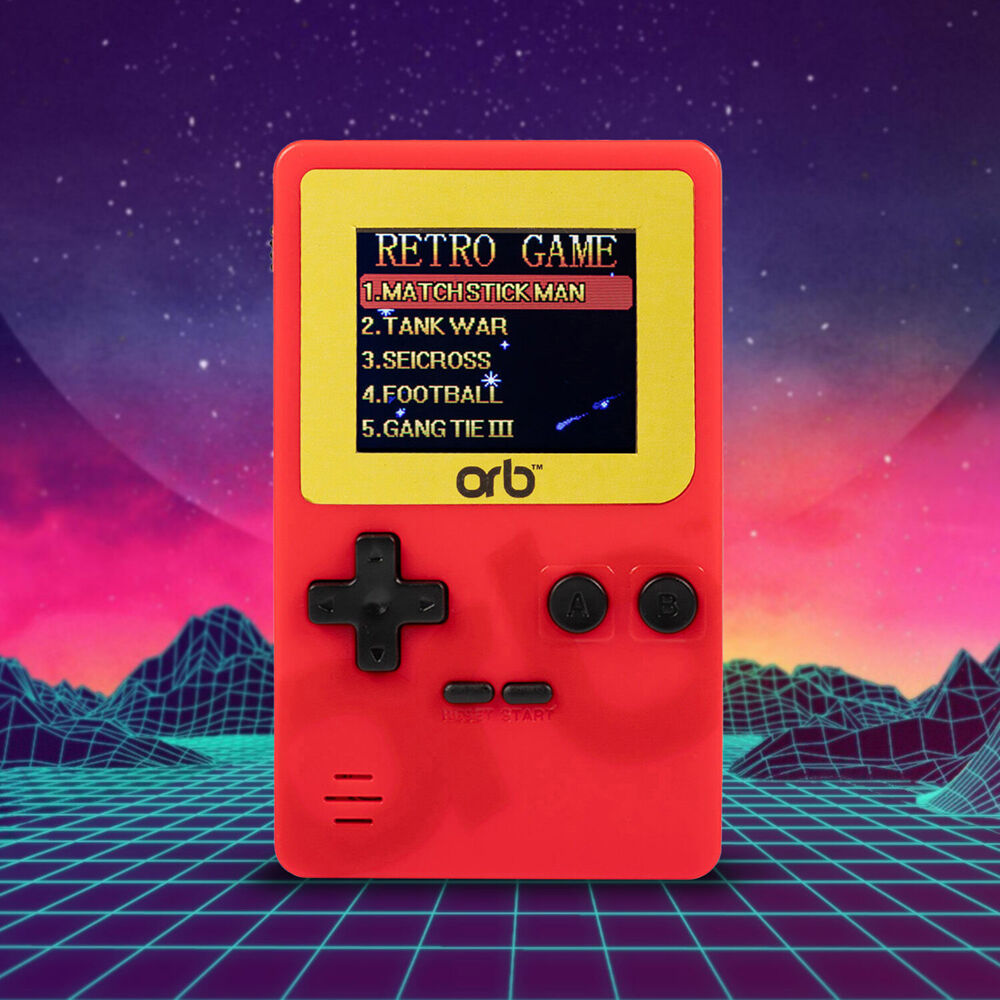 Thumbs Up! Red Retro 80's Like Handheld Console 150 Games In One — image 3