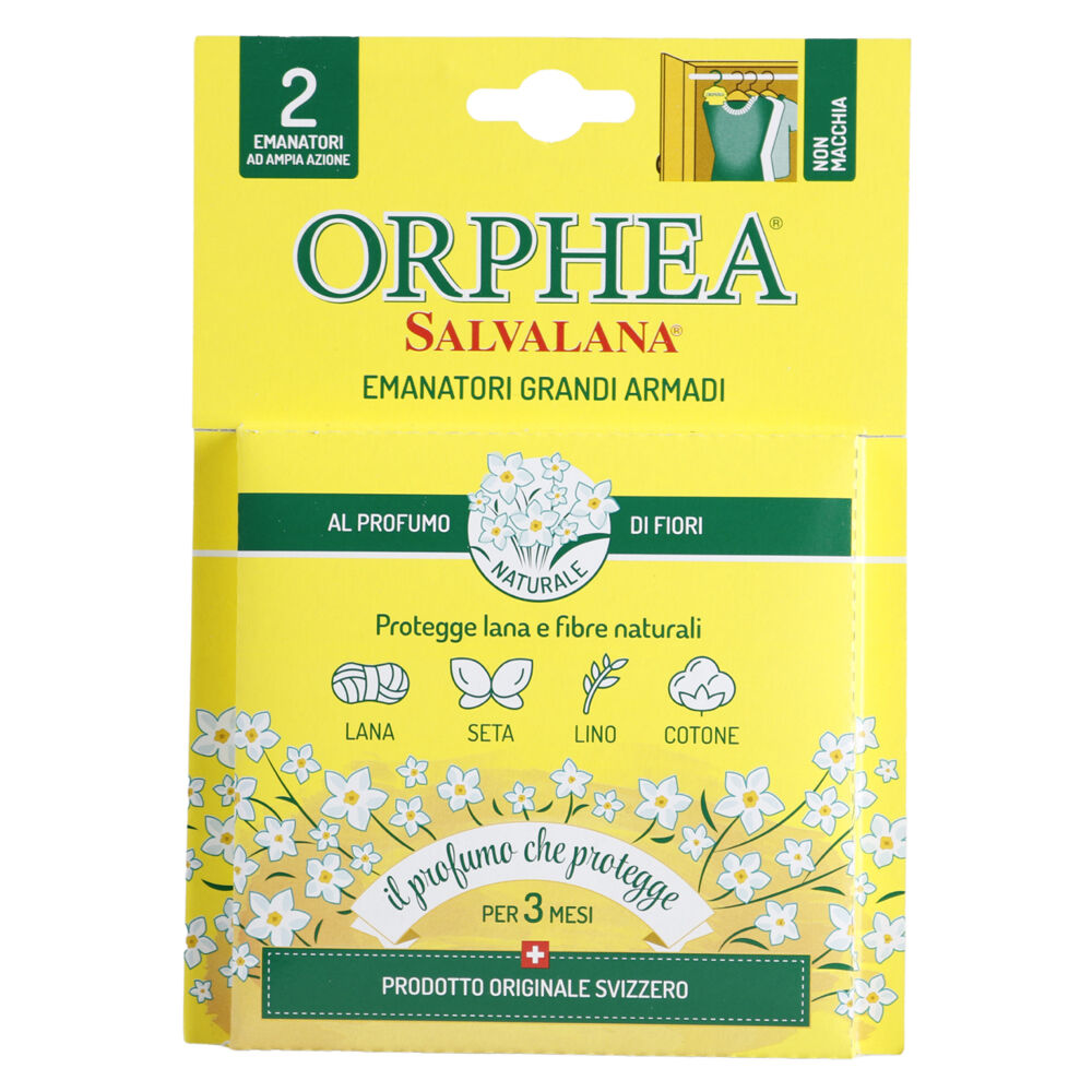 Orphea 2pc Orphea Flower Scented Natural Diffuser Closets Clothes Protector Hangers (6 Pack) — image 2