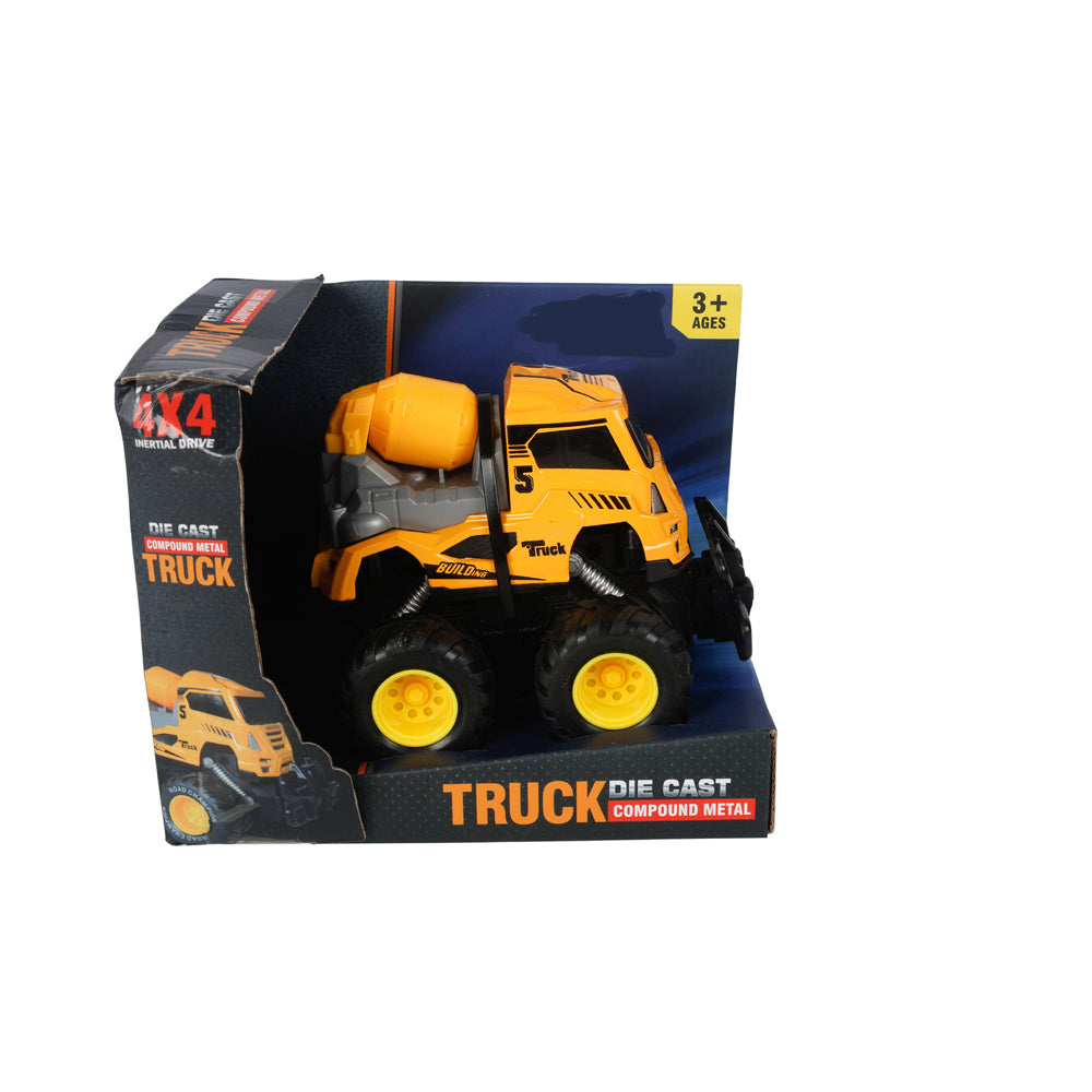 Razoo Assorted Kids Toy 15cm Die Cast Friction Powered Construction Vehicle 3+