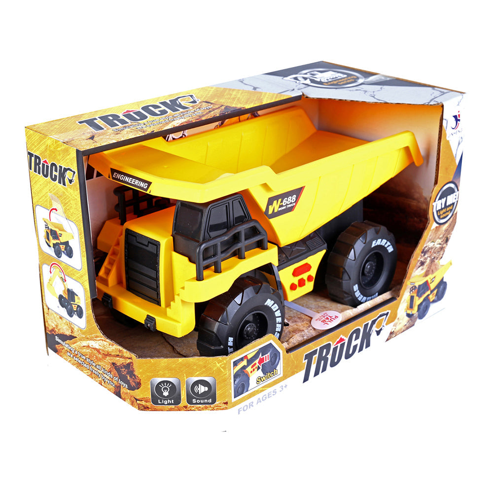 Toylife 28cm Dump Truck & Digger w/ Sound Play Toy Set Fun Kids 3y+ Assorted