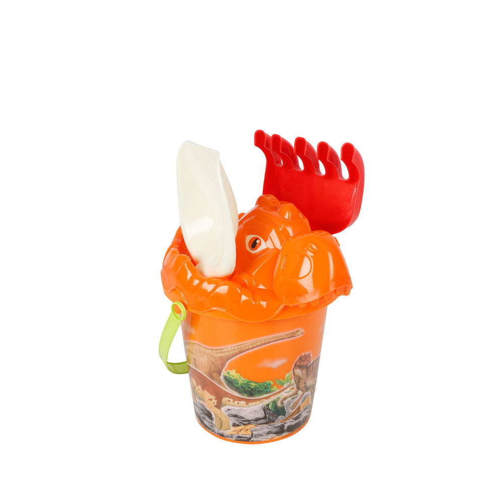 Toylife 24cm Dinasour Beach Bucket & Sifter Kids/Children Fun Outdoor Toy (6 Pieces) — image 3