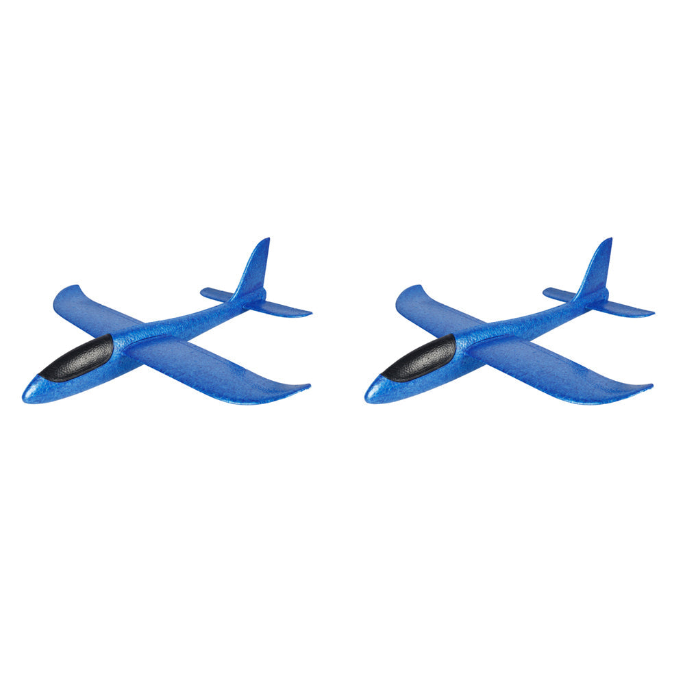 Toylife 36x35cm Fly 75m Sky Glider Sling Shot Toy Outdoor Play Kids 3y+ Blue (2 Pack)