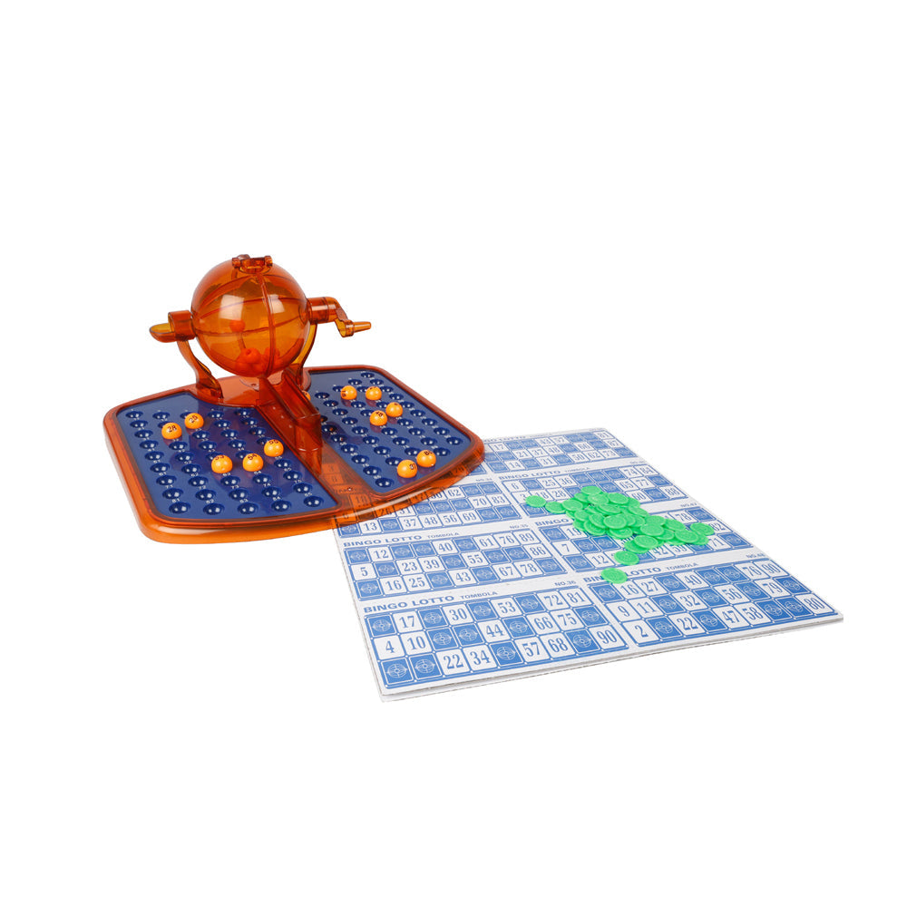 Razoo 27cm Bingo 90 Number 2-Player Family/Kids Game Play Fun Party Toy Set 3y+