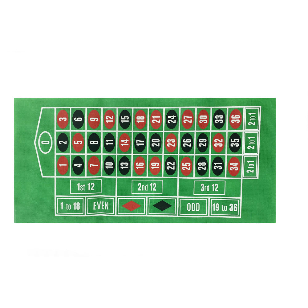 Razoo 27cm 4-in-1 Casino Cards/Roulette 4-Player Board Game Set Kids/Family 8y+ — image 2