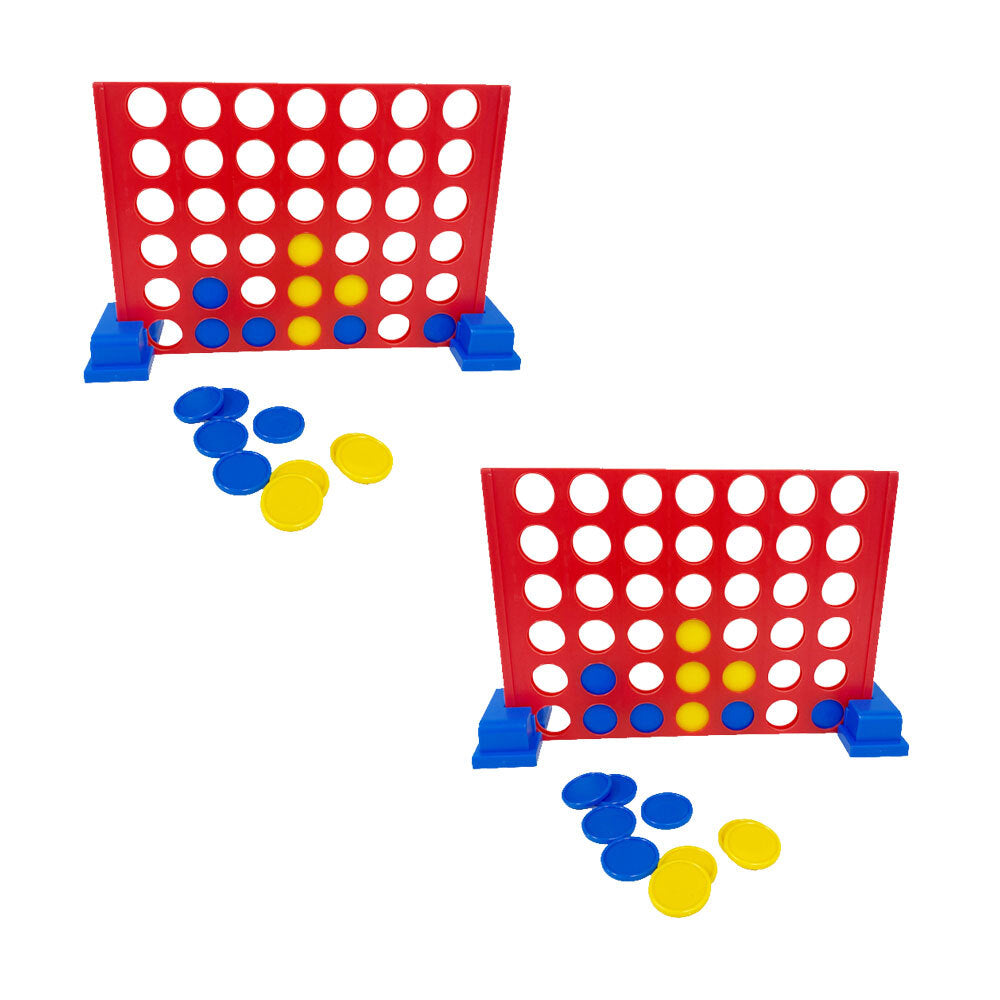 Razoo 45pcRazoo Four In a Row Connector Game Kids/Children Toy Set 27x27cm 3+ (2 Pack)