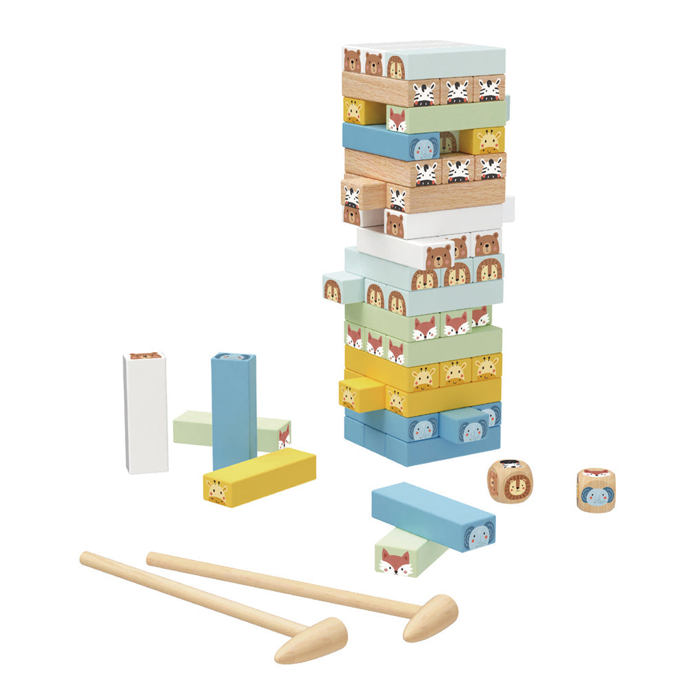 Tooky Toy My Forest Friends Stacking Animal Blocks Board Game Kids/Children 3y+