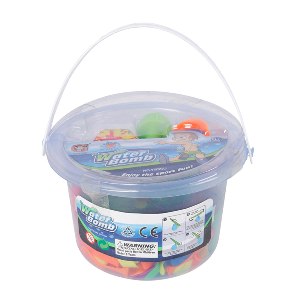 Toylife Water Balloons In Tub w/ Splash Ball Kids/Children Outdoor Toy 3y+ (150 Pieces)