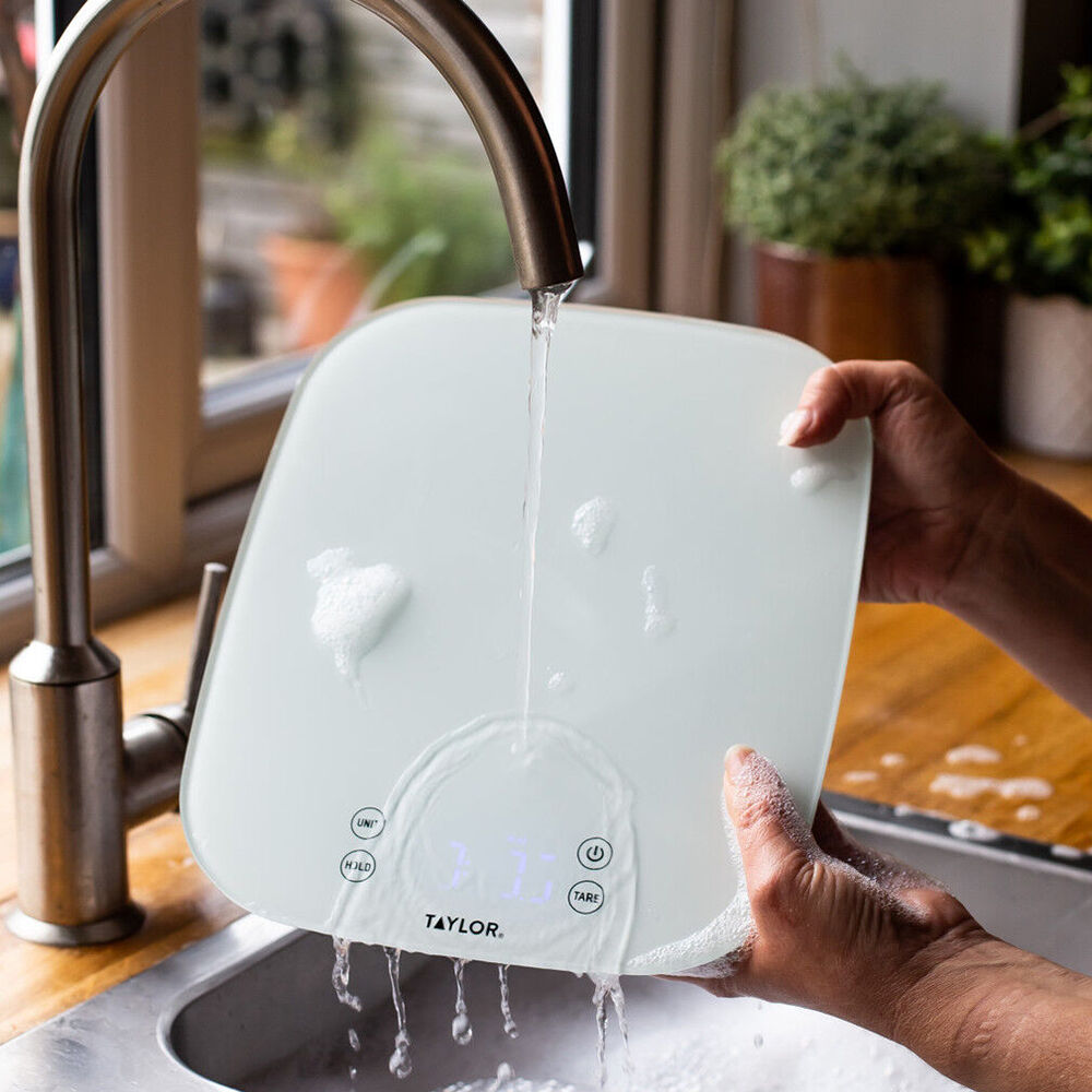 Taylor Pro Glass Waterproof Digital Dual Kitchen Scale Tools/Gadget 14Kg — image 3
