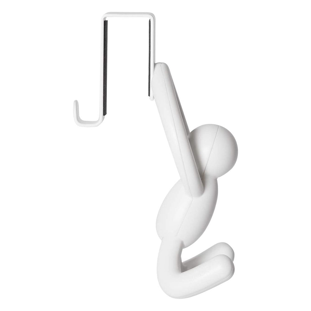 Umbra Buddy Over The Cabinet Door Decorative Hanging Hooks White 6x7.4x13cm (2 Pieces) — image 3