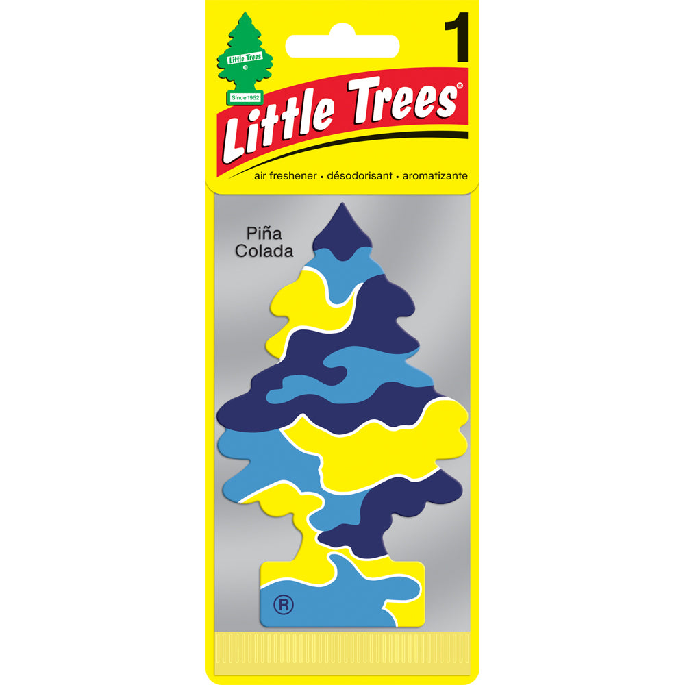 Little Tree Pina Colada Car Scent Fragrance Auto Interior Air Freshener 4x12cm