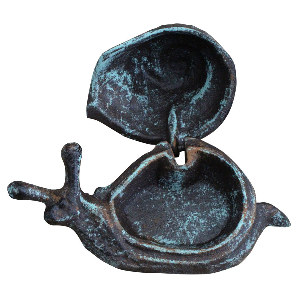 LVD Key Hide Snail 15.5cm Metal Container Organiser Storage/Holder Hider Home Decor — image 2
