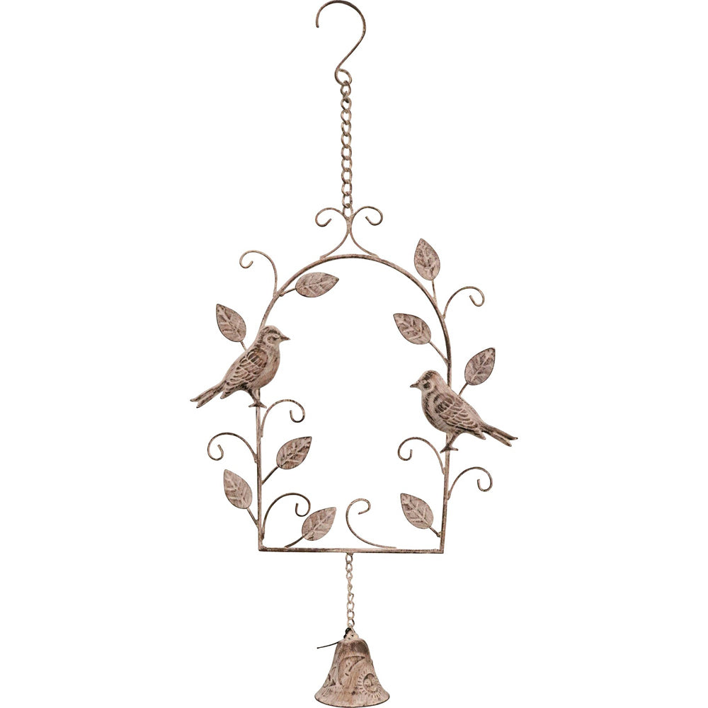 LVD Hanging Bell Metal Wind Chime Home/Garden/Porch Decor Ornament Bird Arch