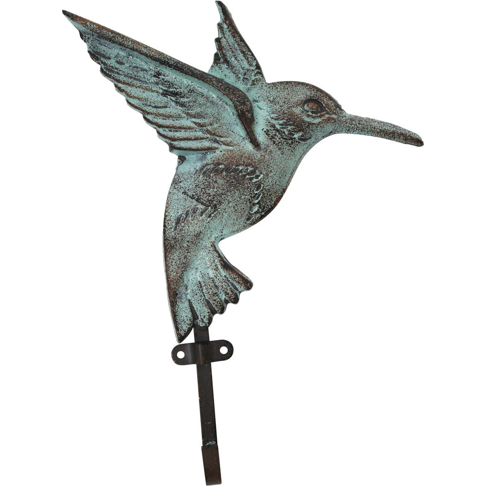 LVD Metal Hook Hummingbird Rustic Decorative Home Decor Organisation 19x26cm
