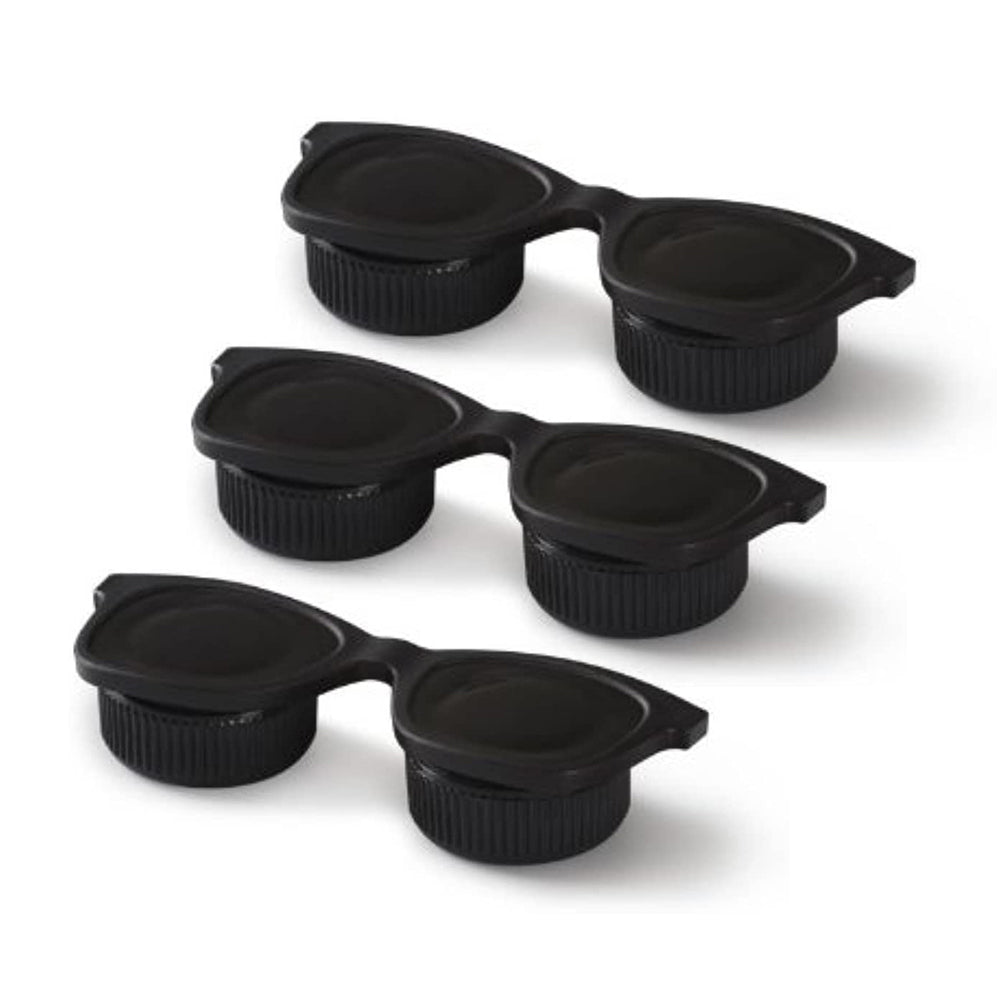 Umbra U-Lens Contact Portable/Travel Storage Carrying Case Black 10x3.8x7.5cm (3 Pack)