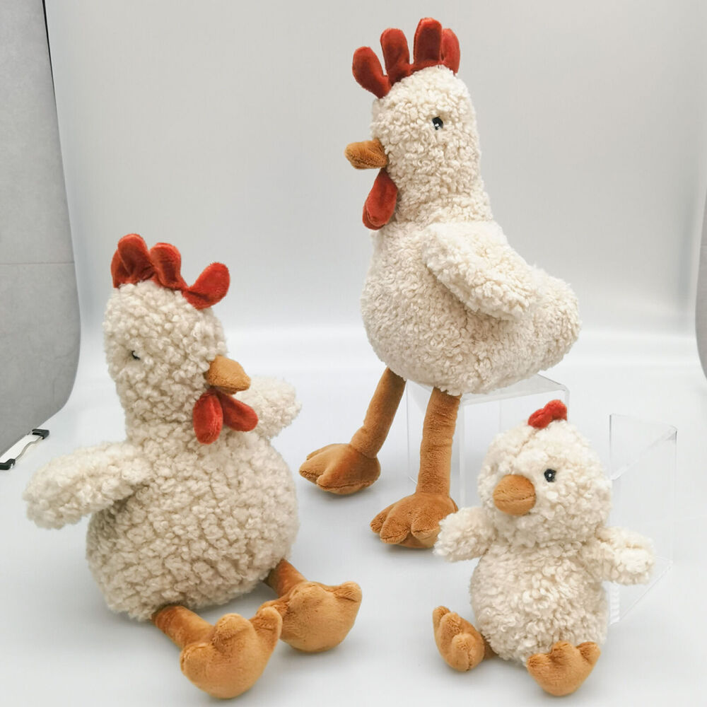 Urban 30cm Beige Medium Chicken Stuffed Animal Plush Baby Toy — image 2