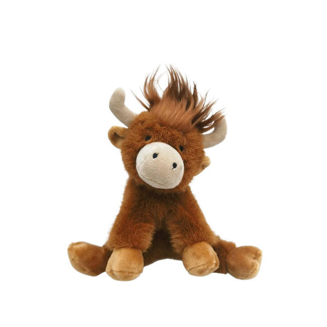 Urban 23cm Brown Highland Cow Stuffed Animal Plush Baby Soft Toy