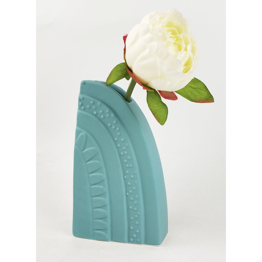 Urban Addie Rainbow Ceramic Plant/Flower Vase Home Display Pot Ocean — image 3