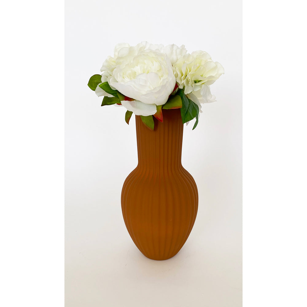 Urban Brooklyn 27cm Ceramic Plant/Flower Vase Home Display Pot Large Terracotta — image 3