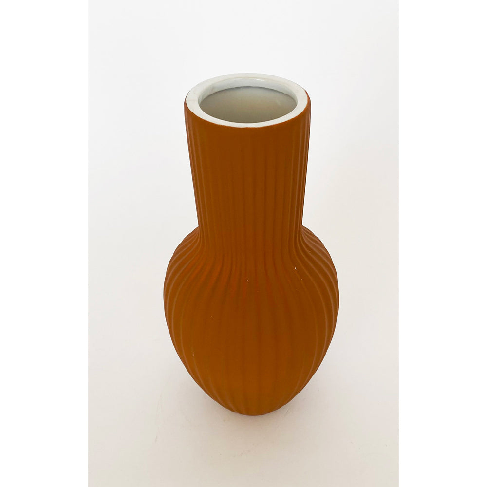 Urban Brooklyn 27cm Ceramic Plant/Flower Vase Home Display Pot Large Terracotta — image 4