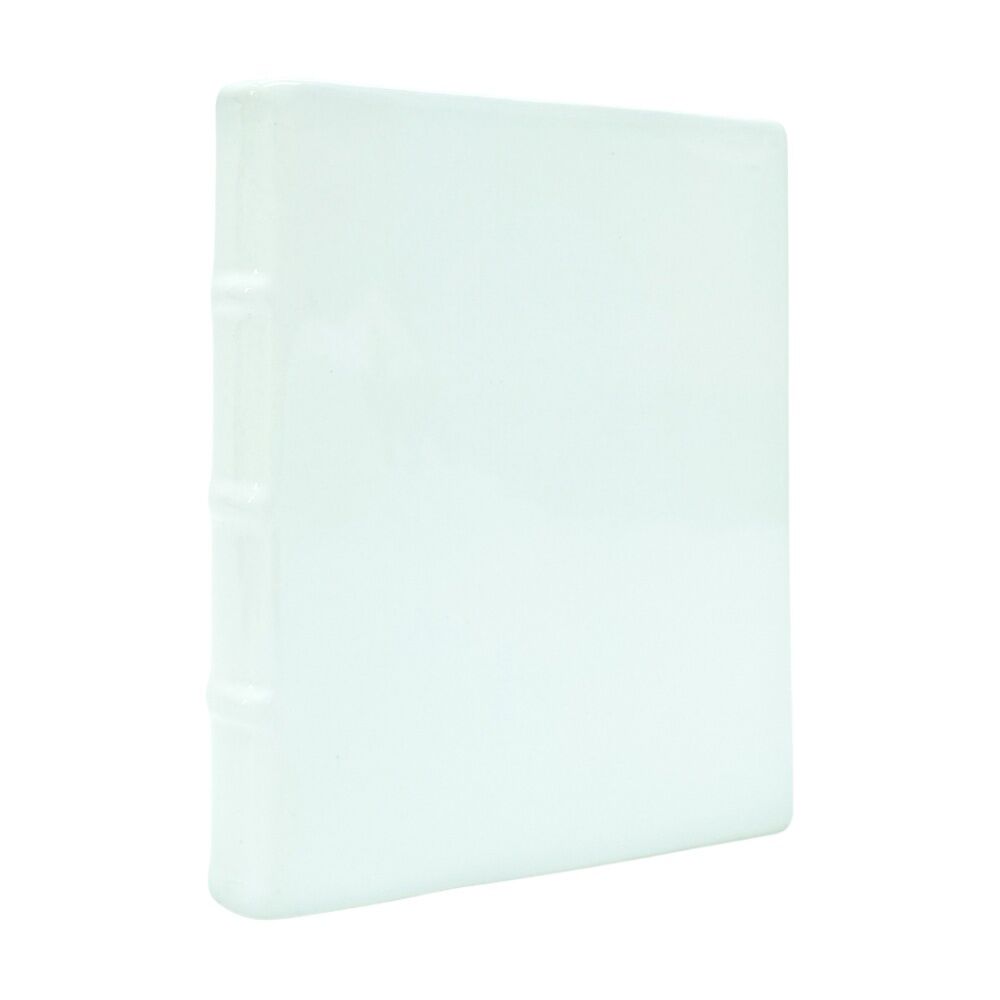 Urban Book Flower Vase White 21cm Decorative Home Kitchen/Lounge Decor