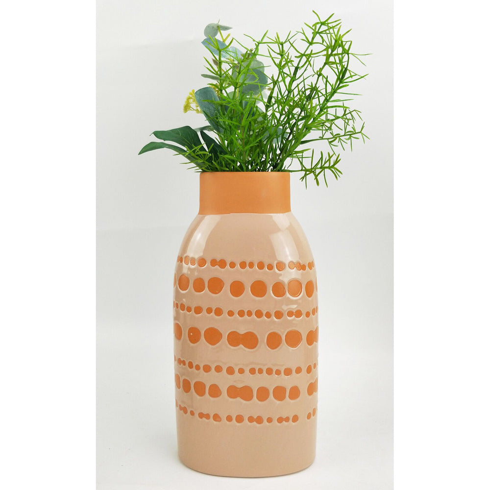Urban Remy 26cm Ceramic Plant/Flower Vase Home Decor Display Pot Medium Sherbet — image 3