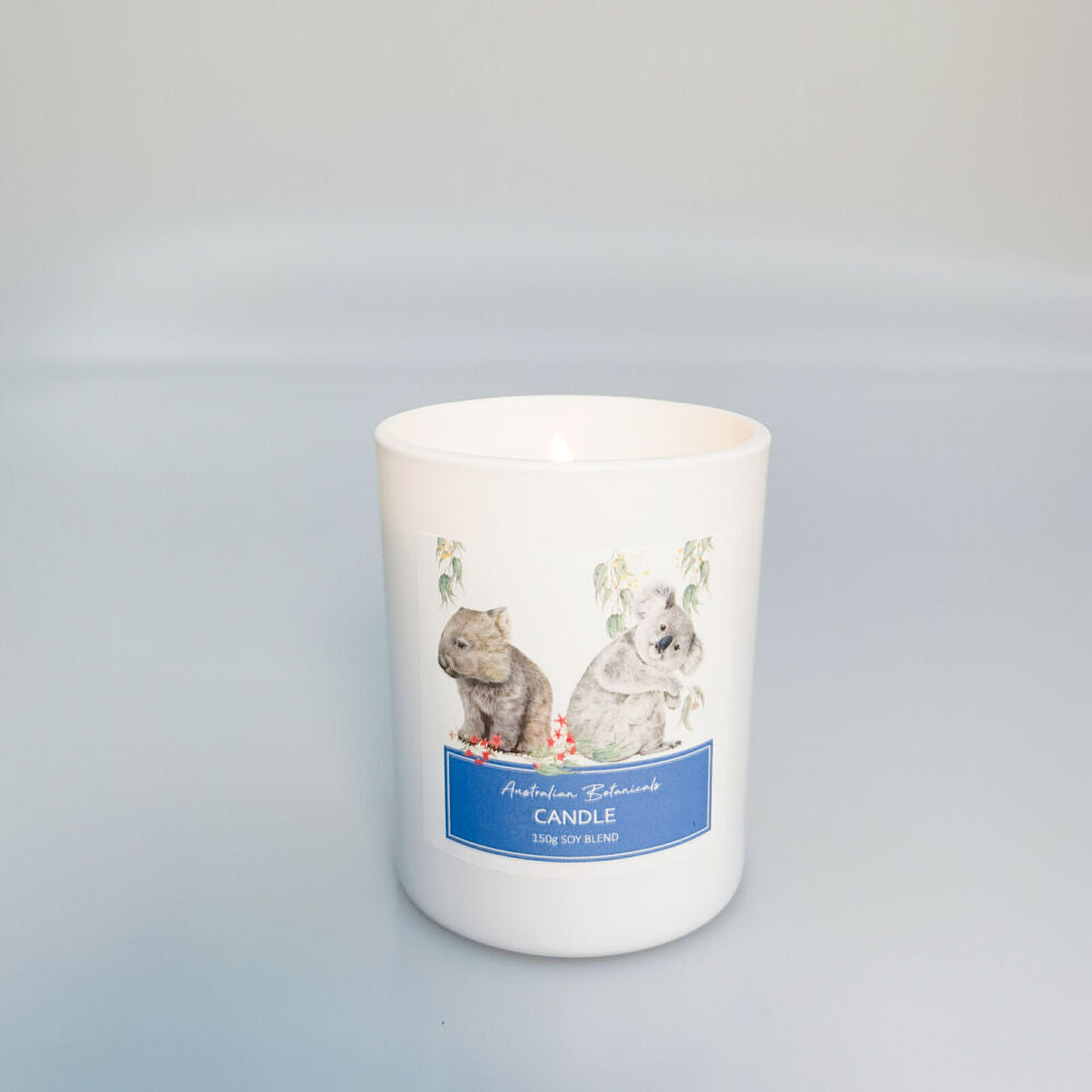 Urban 150g Australian Botanicals Popcorn Blue Soy Blend One-Wick Candle — image 4