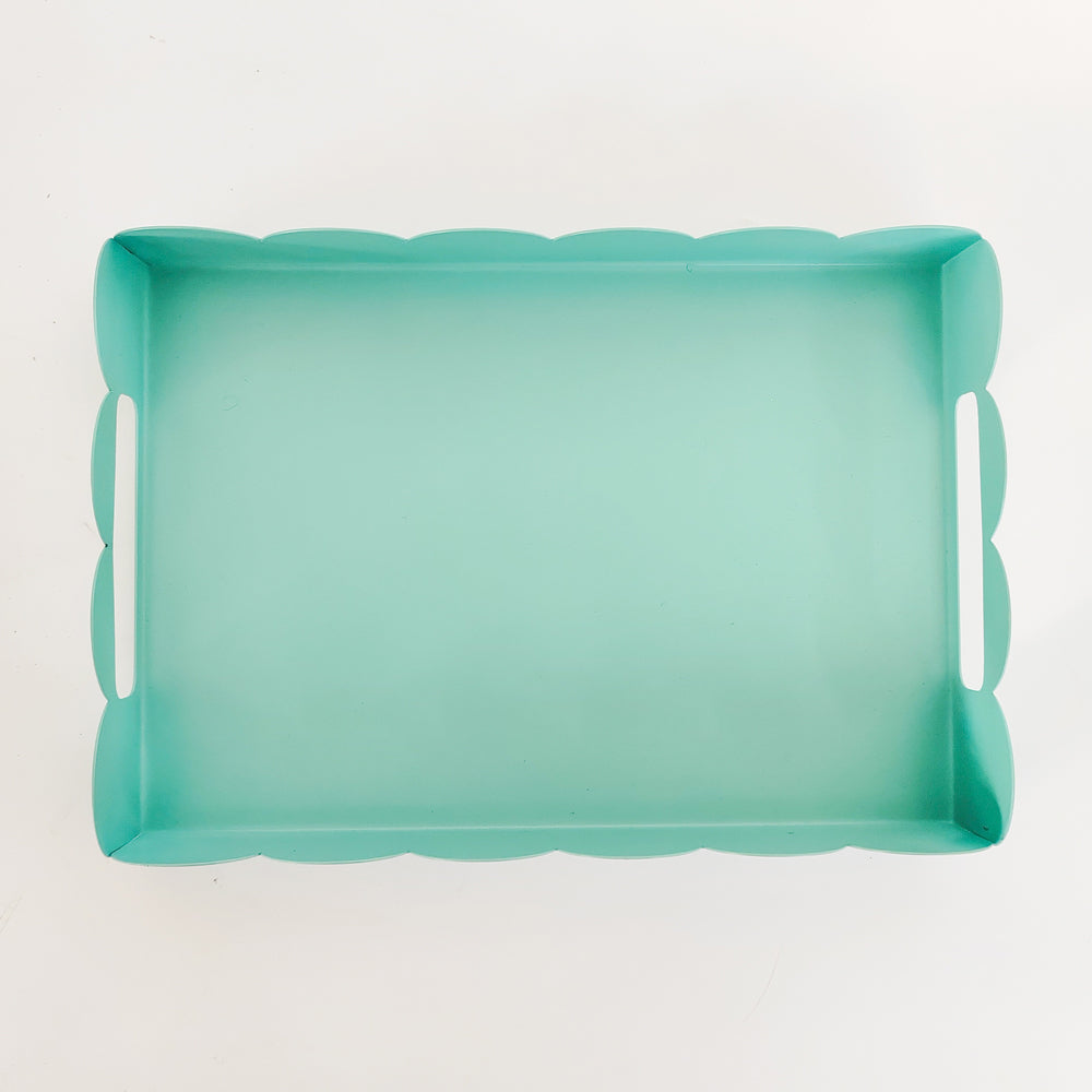 Urban Products Halcyon Petal Dinnerware Serving Tray Dinnerware Sage 25cm