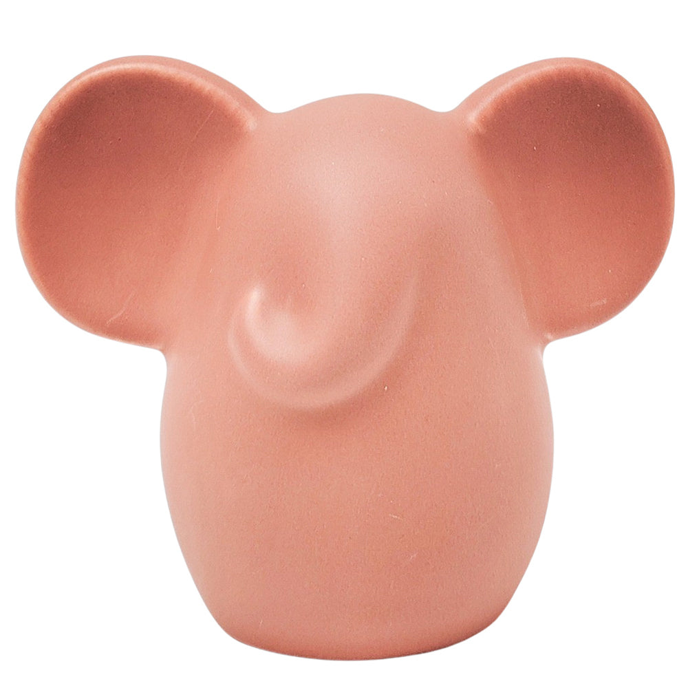 Urban Products Elephant Pot Plant Ornament Statue Home Decor Dusty Rose 10cm