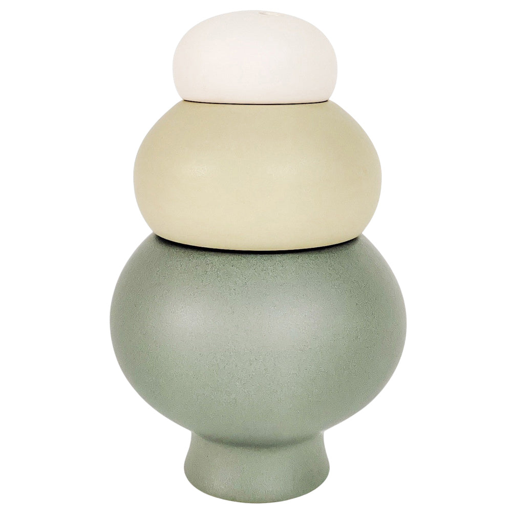 Urban Products Home Decor Nesting Pebble Bowls Home Shelf Room Decor Forest 14cm