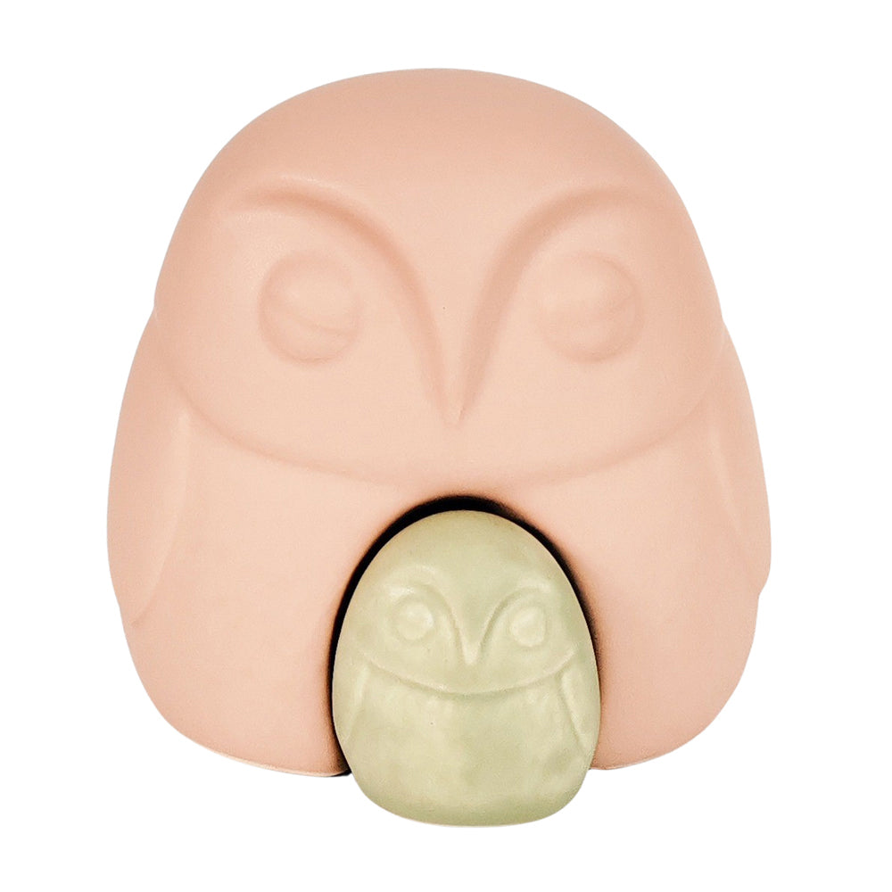 Urban Products Family Nesting Owl Ornament Home Shelf Room Decor Bisque 11cm