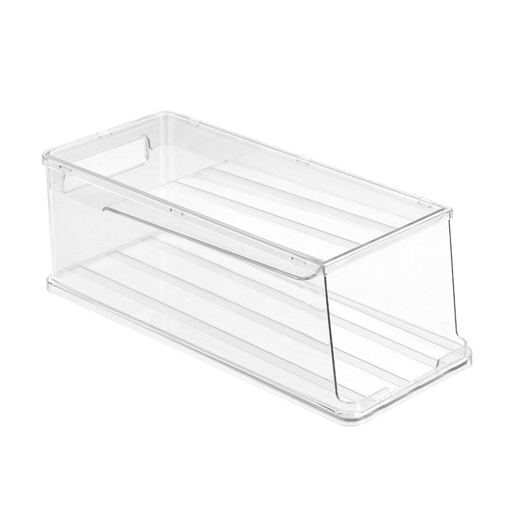 Boxsweden Crystal 2 Tier Refrigerator Caddy Organiser Storage Can Holder 37cm — image 5