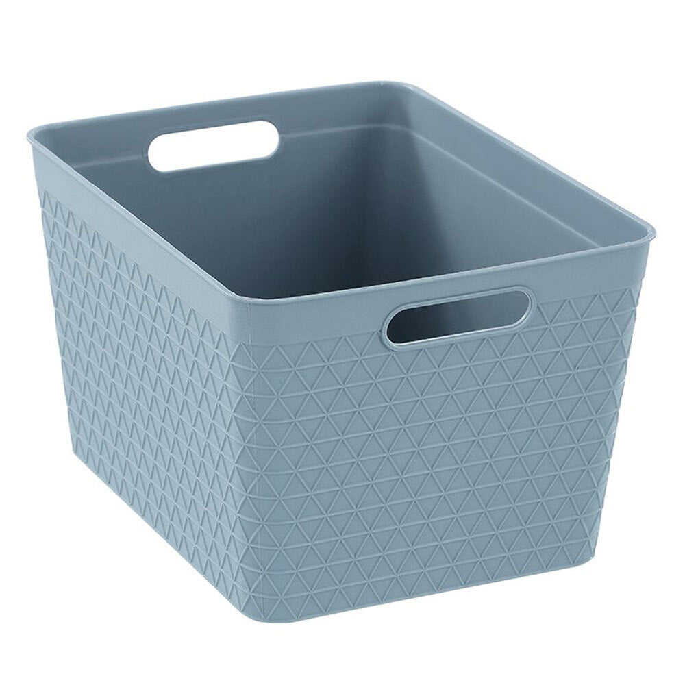 Boxsweden Trinity 24cm Basket Home Organiser Storage/Container w/ Handle Asst